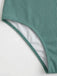 Maillot de Bain 1 Pièce Dos-Nu Croisé Lacé Années 80