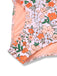 Maillot de Bain Une Pièce à Fleurs Manches Ailettes et Volants Années '50 6