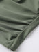 Ensemble Tankini Col V Maille Uni et Jupe Froncée Années 1960 5