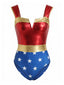 [Prévente] Maillot de Bain Wonder Woman Multicolore Années 1970
