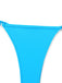 Bleu Halter Étoile de Mer Ensemble Bikini Années 1980 6