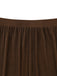 Marron Halter Uni Cache-Maillot Ensemble Années 1940 4
