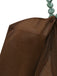 Marron Halter Uni Cache-Maillot Ensemble Années 1940 7