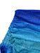 Ensemble Bikini Crochet Manches Longues Dégradé et Paréo années 60 6