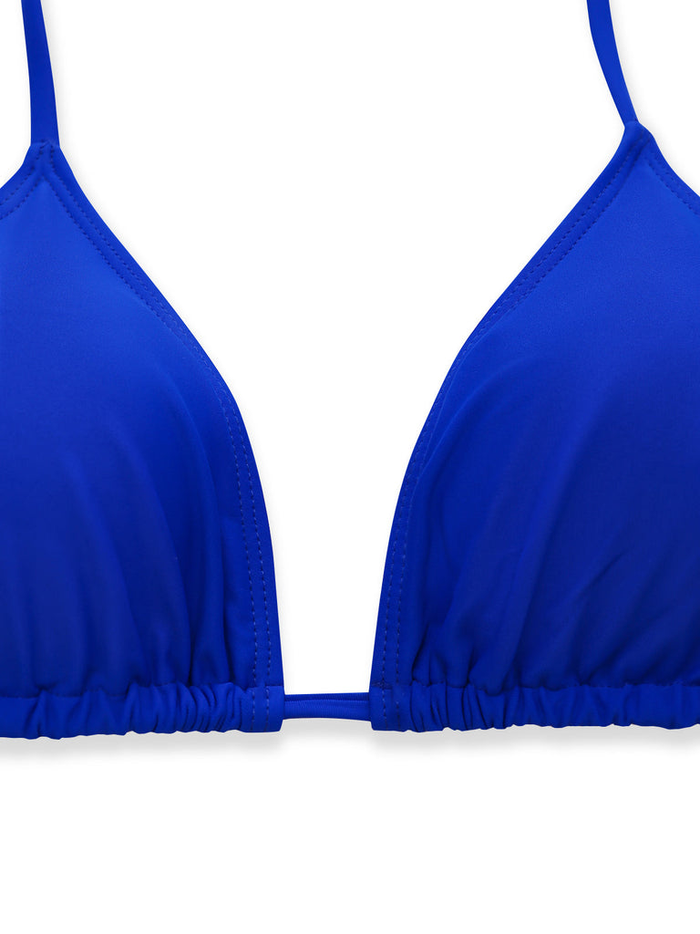 Ensemble Bikini Crochet Manches Longues Dégradé et Paréo années 60 5
