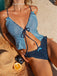 Set Tankini à Bretelles Fines Vichy à Nœud Années '50 5