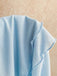 [Prévente] 2PCS Haut bleu clair dos nu et jupe années 80