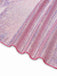 Bikini Sequin Métallisé et Cache-Maillot Rose Années 60