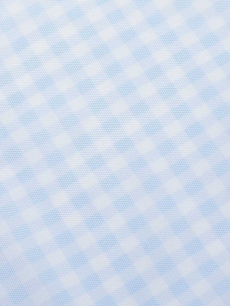 2PCS Maillot de bain à carreaux bleus des années 50