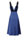 [Prévente] Chemise de nuit bleue en satin et dentelle années 1930