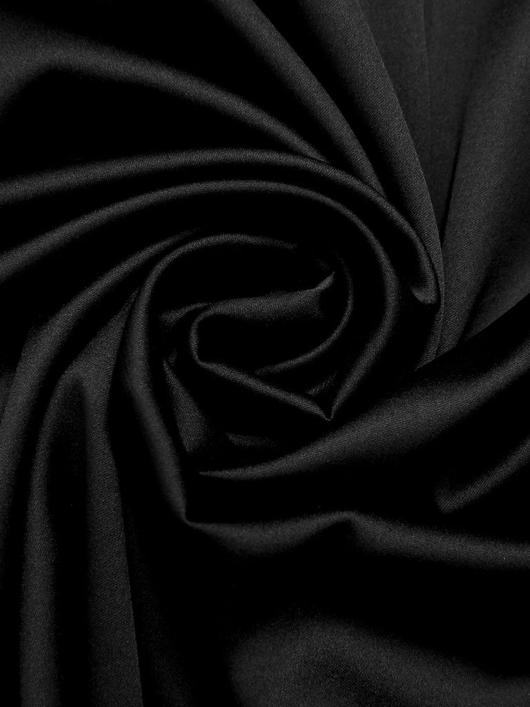 [Pré-vente] Nuisette noire en dentelle patchwork à ourlet irrégulier des années 1960