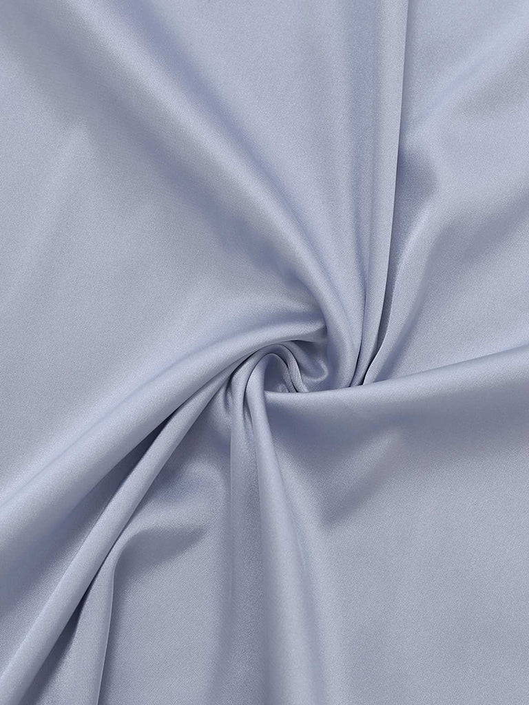 [Prévente] Nuisette bleu clair dos découpé patchwork de dentelle années 1930