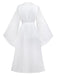 White 1950s Lace Sleepwear Classic Two Piece Set 2