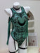 Set Lingerie Céleste Whimsigoth à Épaules Dénudées Années 1980