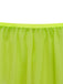Ensemble pyjama de fée vert métallisé en tulle avec ailes années 1980