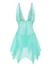 1980s Lace Mesh Sleepwear Classic Nightgown 5