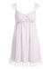 Chemise de Nuit Babydoll Mesh à Volants Nœud Années 1950 9