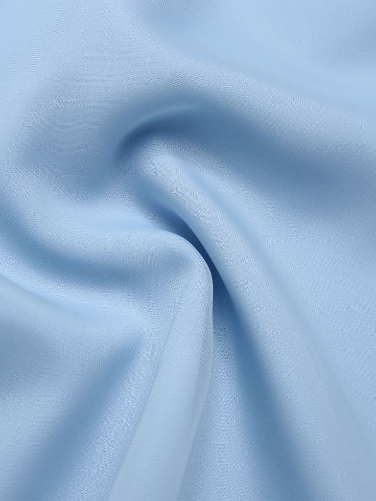 [Pré-vente] Chemise de nuit patchwork en dentelle bleu clair des années 1950