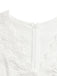 Robe Évasée Rayée Imprimée Florale Col Claudine avec Ceinture années '50 6