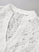 3PCS Robe Noire Col Carré & Tablier Floral & Haut en Dentelle Années 1950 8