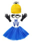 Ensemble cosplay jupe tutu tulle Monstre jaune