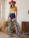 [Prévente] Combinaison style cowgirl et ceinture découpée années 1980
