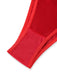 Body de Noël rouge en velours à bordure en fausse fourrure années 1960 - 8