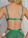 Body lingerie de Noël en dentelle à bordure en fausse fourrure années 1950 - 7