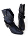Bottines western à bout pointu, clous et boucles - 4