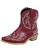 Bottines western brodées à bout pointu - 3