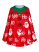 Cape de costume de lutin de Noël à pompons et clochettes années 1940 - 3