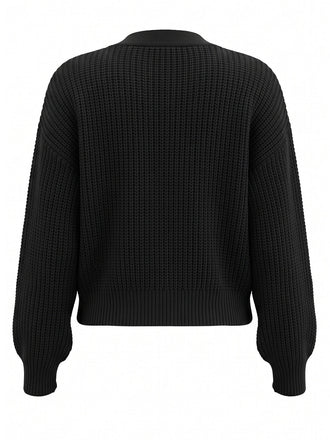 Cardigan de Noël en maille à appliqués Père Noël et sapin années 1970 - 2