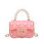 Sac à Main Carré avec Perles