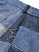 [Prévente] Ensemble veste en suédine à étoiles et franges et pantalon évasé imprimé denim années 1970 - 14