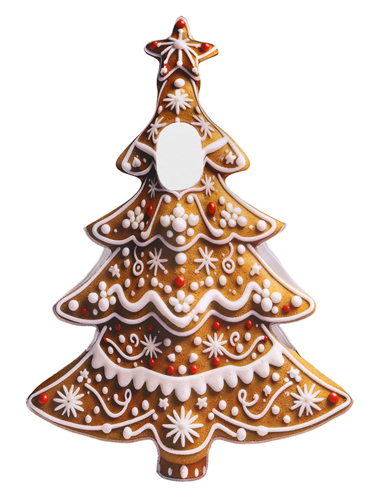 Robe déguisement de Noël sapin en pain d’épices Années 1970 - 2