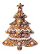 Robe déguisement de Noël sapin en pain d’épices Années 1970 - 3