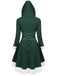 Robe de Noël Vintage Année 50 Avec Chapeau Bordeaux Pin Up