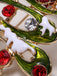 Broche Strass Arbres De Noël Rétro