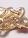 Broche Strass Arbres De Noël Rétro