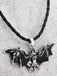 Collier Pendentif Chauve-Souris Toussaint Halloween