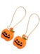 Boucles d'Oreilles Pendant Citrouille Toussaint Halloween
