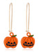 Boucles d'Oreilles Pendant Citrouille Toussaint Halloween
