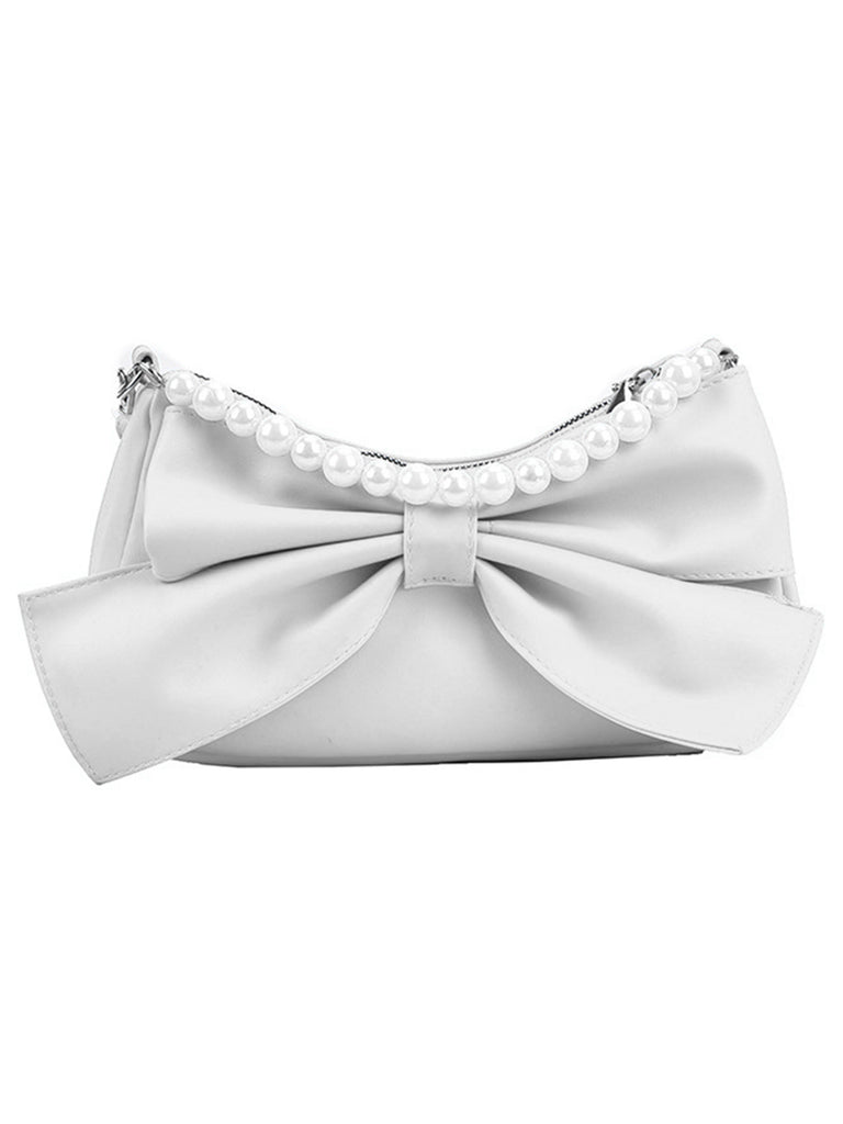 Sac à Papillon Nœud avec Chaînes de Perles