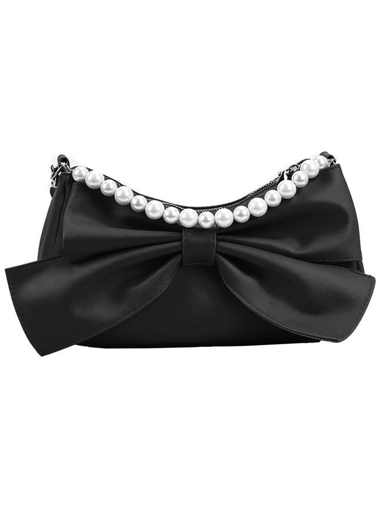 Sac à Papillon Nœud avec Chaînes de Perles