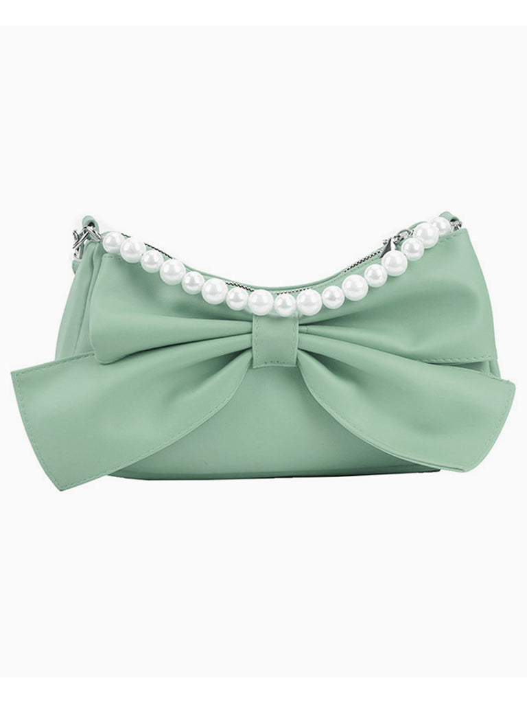 Sac à Papillon Nœud avec Chaînes de Perles