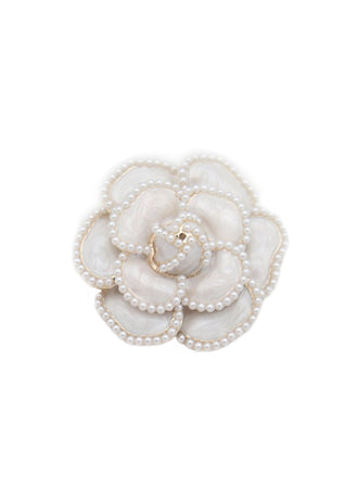 Broche à Fleur avec Perle Vintage Accessoire