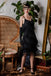 Robe Charleston Cocktail Vintage Année 20 à Franges Gatsby avec Ceinture Chic