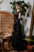 Robe Charleston Vintage Flapper Année 20 Gatsby Maxi à Paillettes Noire Soirée