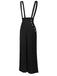 Pantalon noir à Bretelles Unies des Années 1930
