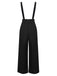 Pantalon noir à Bretelles Unies des Années 1930